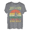 Just A Boy Who Loves Disc Golf T-Shirt
