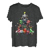 Eishockey Spieler Weihnachten Baumlichter Sportliebhaber T-Shirt