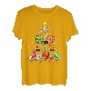 Eishockey Spieler Weihnachten Baumlichter Sportliebhaber T-Shirt