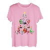 Eishockey Spieler Weihnachten Baumlichter Sportliebhaber T-Shirt