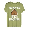 Aus Dem Weg Ich Muss Kacken T-Shirt | Lustige Sprüche