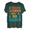 Schach Spieler Legende Mai Lustiges Geburtstagsgeschenk T-Shirt
