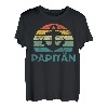 Bester Papa Anker Norden Kapitän Papitän Vatertag T-Shirt