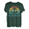 Bester Papa Anker Norden Kapitän Papitän Vatertag T-Shirt