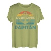 Bester Papa Anker Norden Kapitän Papitän Vatertag T-Shirt