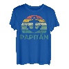 Bester Papa Anker Norden Kapitän Papitän Vatertag T-Shirt