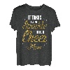 Es braucht viel Glanz, um eine Cheer Mom Gold Golden Text zu sein T-Shirt