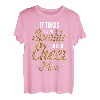 Es braucht viel Glanz, um eine Cheer Mom Gold Golden Text zu sein T-Shirt