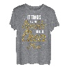 Es braucht viel Glanz, um eine Cheer Mom Gold Golden Text zu sein T-Shirt