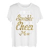 Es braucht viel Glanz, um eine Cheer Mom Gold Golden Text zu sein T-Shirt