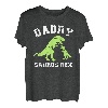 Daddy Saurus Rex Dinosaurier lustiges Papa Vater Geschenk T-Shirt