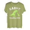 Daddy Saurus Rex Dinosaurier lustiges Papa Vater Geschenk T-Shirt