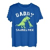 Daddy Saurus Rex Dinosaurier lustiges Papa Vater Geschenk T-Shirt