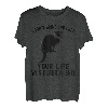 I Don't Bring Bad Luck Lustiger Spruch Schwarze Katze Kätzchen Liebhaber T-Shirt