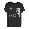 Klettern Bouldern Evolution Bergsteigen Geschenk T-Shirt