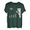 Klettern Bouldern Evolution Bergsteigen Geschenk T-Shirt