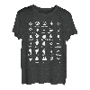 Jäger Landwirt Jagen Fußspuren Tierspuren Tiere Geschenk T-Shirt