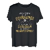 Herren LEG DICH NIEMALS MIT EINEM EISENBAHNER AN Eisenbahn Beruf T-Shirt
