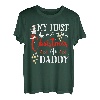 My First Christmas As Daddy Matching Family Lustige Weihnachtsgeschenke T-Shirt