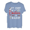 My First Christmas As Daddy Matching Family Lustige Weihnachtsgeschenke T-Shirt