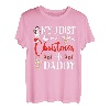 My First Christmas As Daddy Matching Family Lustige Weihnachtsgeschenke T-Shirt