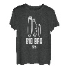 Big Bro 2023 - Büroklammern Design für Geschwister T-Shirt