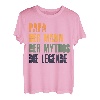 Herren Papa Mythos Legende Vater Geburtstag Weihnachten Geschenk T-Shirt