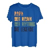 Herren Papa Mythos Legende Vater Geburtstag Weihnachten Geschenk T-Shirt