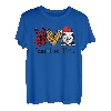 Peace Love Husky Weihnachtsbaum Lichter Hundeliebhaber Weihnachtsmann Xmas T-Shirt