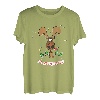 Süßes Rentier Weihnachten Feiertag Elch Weihnachtsmänner T-Shirt