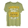 Legends April 1998 Geschenk 24 Jahre alt Geburtstag Geschenke T-Shirt