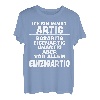 Bösartig Eigenartig Unartig Lustiger Spruch Frech Sprüche T-Shirt