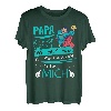 Herren Vatertag Papa Superheld versucht das beste Geschenk Vater T-Shirt