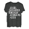 All Faster Than Dialing 911 T-Shirt Waffenliebhaber Geschenk T-Shirt