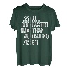 All Faster Than Dialing 911 T-Shirt Waffenliebhaber Geschenk T-Shirt