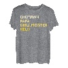 Ehemann Papa Grillmeister Held | BBQ Fleisch Steak Geschenk T-Shirt