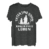 Vater und Sohn Angler Geschenk für Fischer Angeln Karpfen T-Shirt