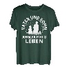 Vater und Sohn Angler Geschenk für Fischer Angeln Karpfen T-Shirt