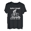 Herren Shirt Fahrrad MTB Bike Geschenk | KEINE GNADE FÜR DIE WADE T-Shirt
