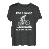 Herren Shirt Fahrrad MTB Bike Geschenk | KEINE GNADE FÜR DIE WADE T-Shirt