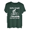 Herren Shirt Fahrrad MTB Bike Geschenk | KEINE GNADE FÜR DIE WADE T-Shirt