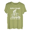 Herren Shirt Fahrrad MTB Bike Geschenk | KEINE GNADE FÜR DIE WADE T-Shirt