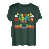 Super Dad, lustiger Vater, Vatertag, Gamer Daddy Super Daddio T-Shirt