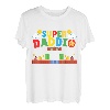 Super Dad, lustiger Vater, Vatertag, Gamer Daddy Super Daddio T-Shirt