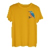 Eisvogel Vogel Tiermotiv Zeichnung Ornithologe Gartenvogel T-Shirt