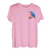 Eisvogel Vogel Tiermotiv Zeichnung Ornithologe Gartenvogel T-Shirt