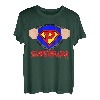Vatertag Geschenkidee lustiges Geschenk Superheld papa T-Shirt