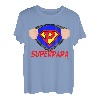 Vatertag Geschenkidee lustiges Geschenk Superheld papa T-Shirt