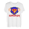 Vatertag Geschenkidee lustiges Geschenk Superheld papa T-Shirt