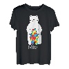 Mimi Bear Autismus-Bewusstseins-Liebesunterstützung für Mutter-Liebhaber T-Shirt